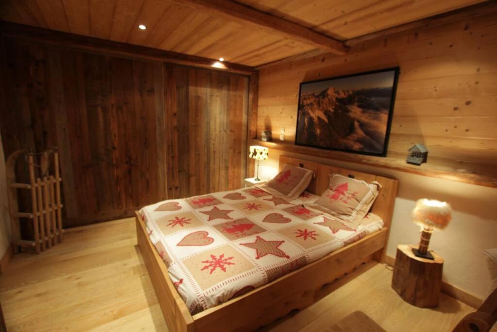 Appartement Cozy Dans Chalet 6 Pers Voiture 4 Roues Motrice A Dispo La Clusaz Exterior foto